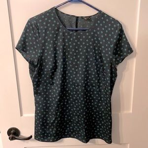 Ann Taylor polka dot top, US 10